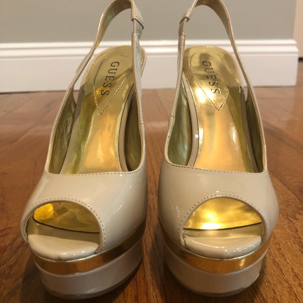 Guess 5 1/4 heels size 5.5
